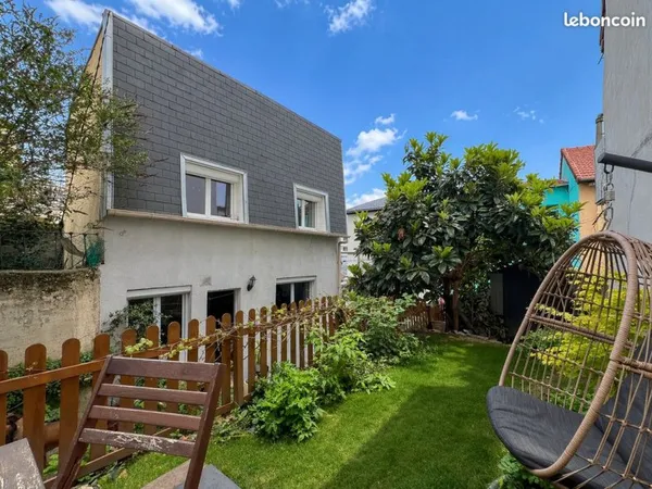 Issy-les-Moulineaux : Maison ind. 3P 52 m² avec jardin
