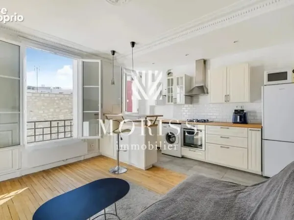 Levallois-perret - square baudin - appartement 2 pieces 36m2