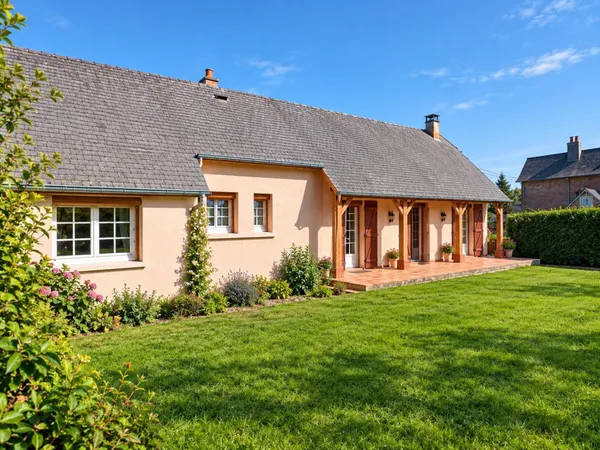 à 25 minutes de Rouen!!! bourg tous commerces et gare (à pied de la maison)