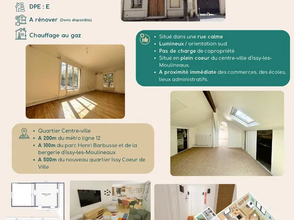 Appartement 3 pièces 63 m²