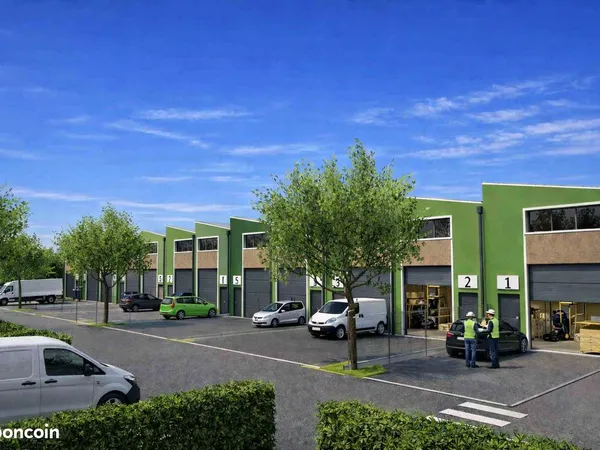 Locaux d'activité neufs 170 m² - CHEVRY-COSSIGNY (77)