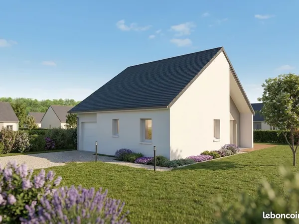 Projet de construction d'une maison 66 m² avec terrain à CHANGE (53)