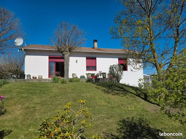 Maison 160 m² + terrain 1200 m² - garage, dépendances, fort potentiel