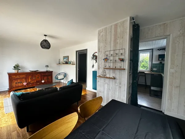 Loue Maison Meublée - 80 m2 Ploemeur Centre