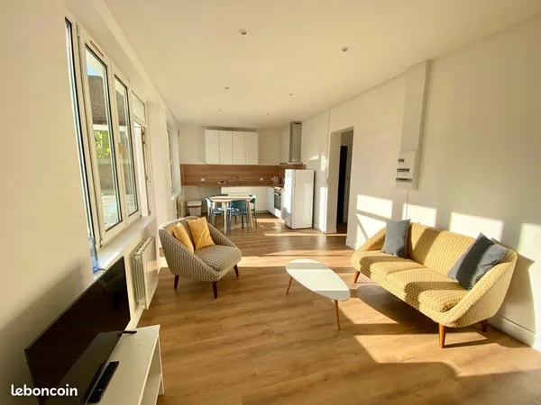 Superbe T3 avec jardin 60m2