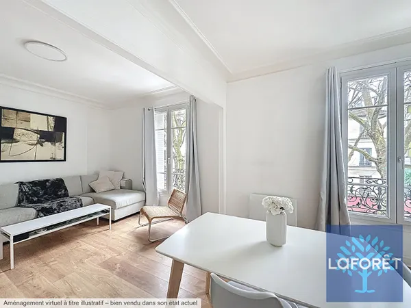 Appartement 3 pièces 54 m²