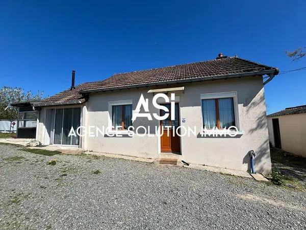 Maison de 45 m2 sur un terrain de 718m² à Averton