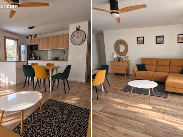 Appartement T4 81m2 - 3 chambres - Terrasse 15 m2 - Garage - Francheville le Bas
