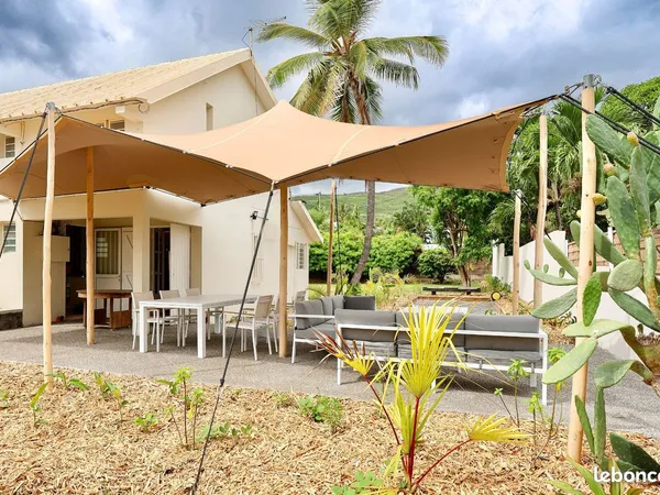 🌴 bureau privé à louer à la saline-les-bains - à deux pas de l'océan
