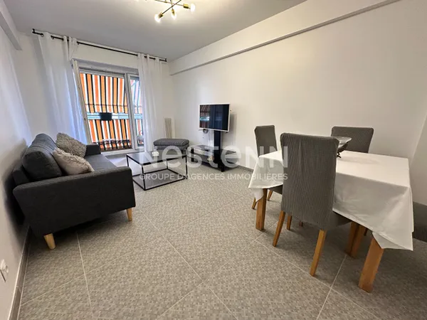 À louer : Appartement T2 meublé à Nice Riquier - BAIL MOBILITE DE DEBUT NOVEMBRE A DEBUT FEVRIER