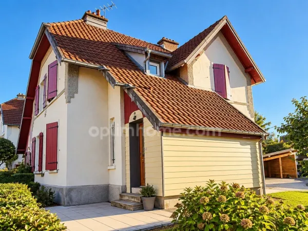 MONTBÉLIARD 25200 - MAISON 3 PIÈCES ENTIÈREMENT RÉNOVÉE - 2 CHAMBRES - TERRAIN 3 ARES - PARKING SÉCU