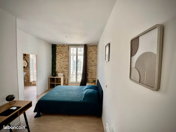 Charmant T2 meublé de 40 m² refait à neuf - Centre-ville d'Agen