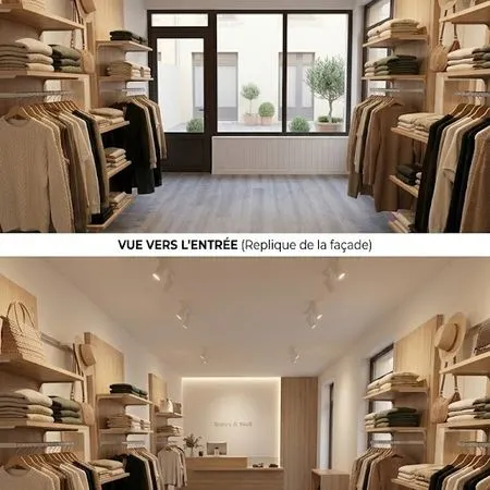 Local Commercial en plein coeur de Luçon 23m2 entiement rénové