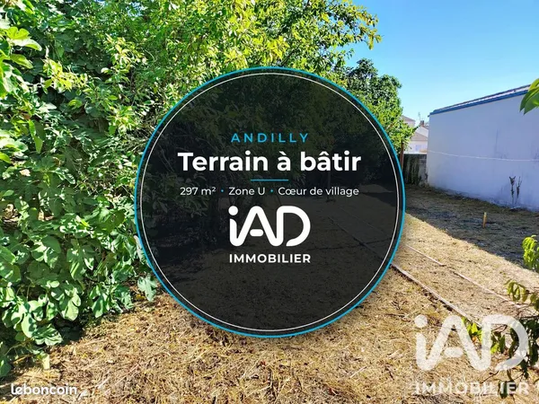 Terrain 297 m² Andilly