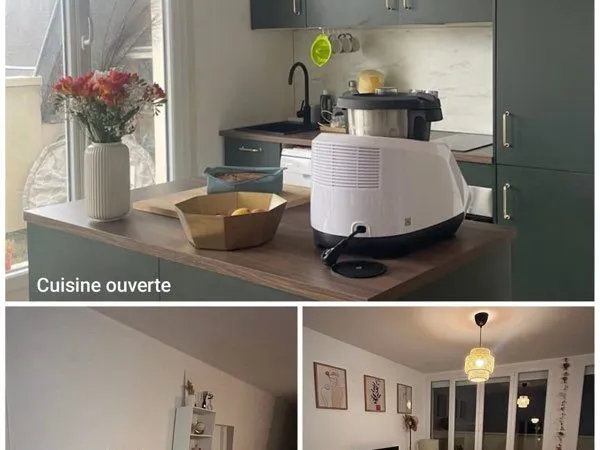 Appartement 3 pièces lumineux avec grand balcon - 61 m²