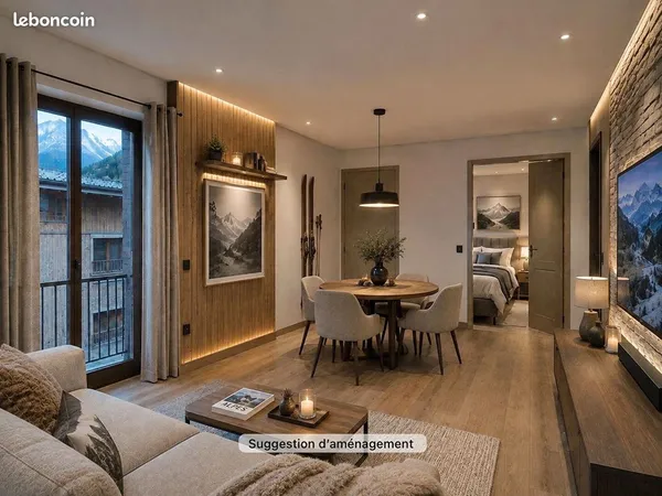 Appartement 1 pièce 35 m²