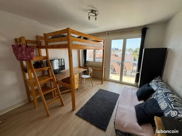 Studio 1 pièce 24 m²