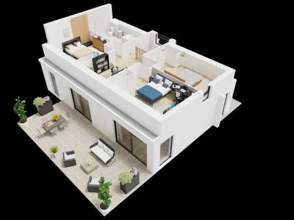 Maison neuve 4 pièces 107 m²