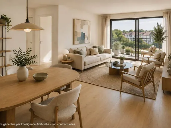 Appartement 2 pièces 42 m²