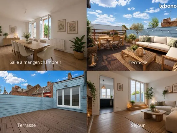 Amiens - 80000 - jules ferry - amienoise - terrasse - coup de coeur — emplacement recherché
