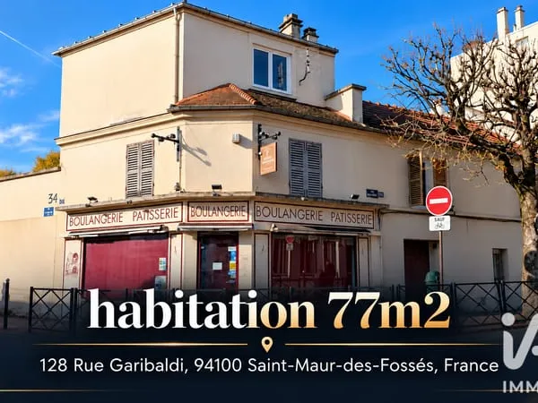 Appartement 4 pièces 77 m²