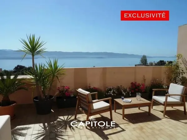 AJACCIO - SALARIO - F5 DE 143 M² AVEC TERRASSE DE 39 M², JARDIN PRIVATIF DE 130 M² ET VUE PANORAMIQU