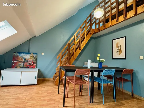 Location F2 refait à neuf / proche vielle ville