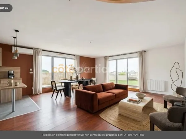 Appartement 5 pièces 124 m²