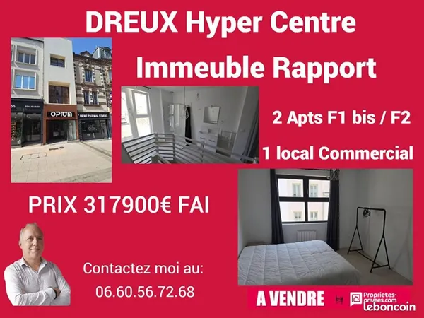 Immeuble 126 m²