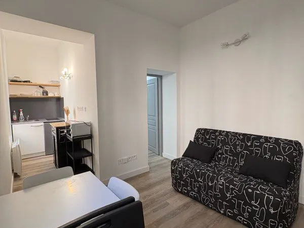 Vente studio meublé 17m2