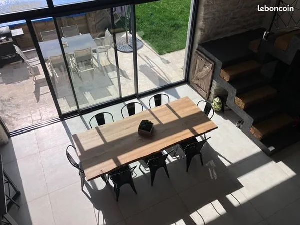 Maison en pierre style loft entièrement rénovée 20 mn SUD DIJON