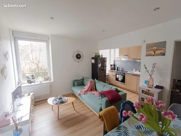 Superbe F2 de 40m2 rénové dispo de suite, parking