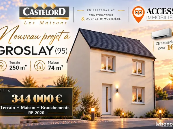 Maison 74 m² Groslay