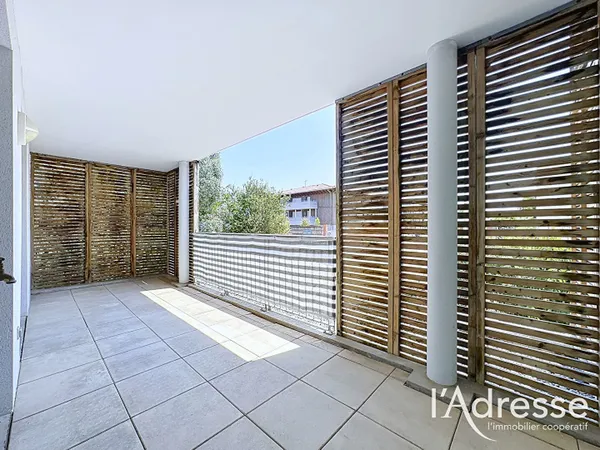 Exclusivité l'Adresse Immobilier - Tournefeuille - Appartement T3 de 65m² avec 2 places de parking S