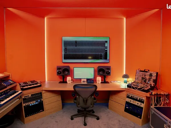 Studio d'enregistrement à partager