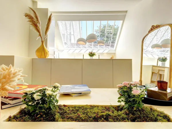 Vends maison d'architecte sous verrière