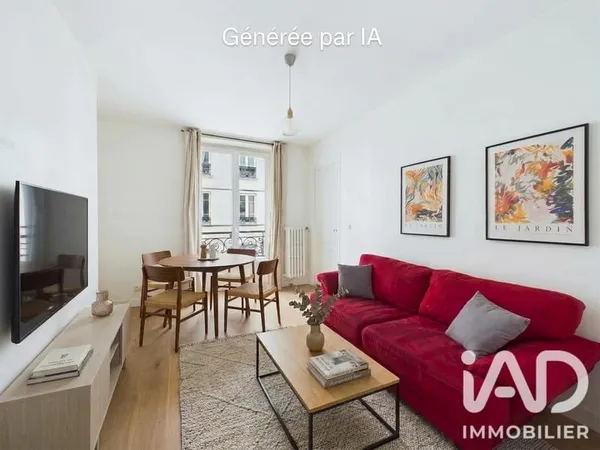 Appartement 2 pièces 39 m²