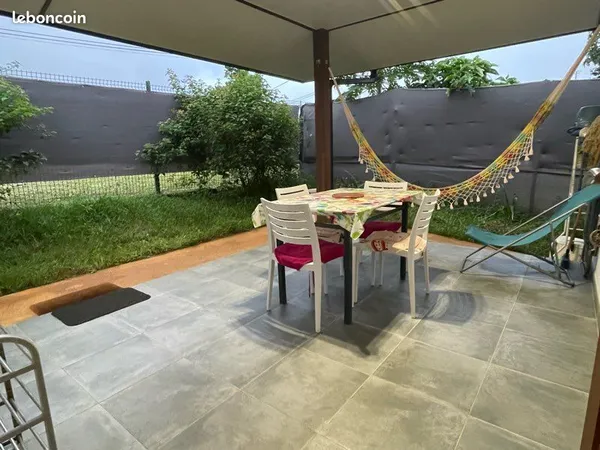 T2 meublé avec jardin privatif - Montjoly