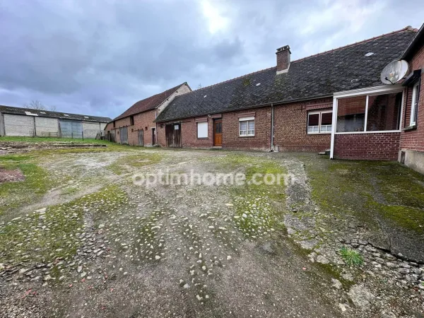 Longère à vendre 5 pièces VERCHIN (62)