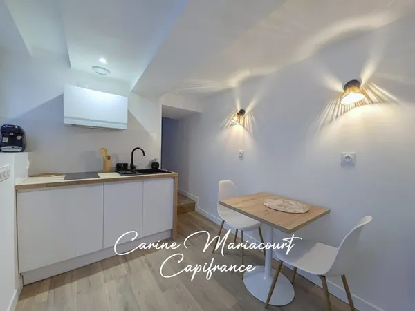 STUDIO MEUBLÉ 32 M² - ENTIÈREMENT RÉNOVÉ - CENTRE DE SAINT-MAIXENT-L'ÉCOLE