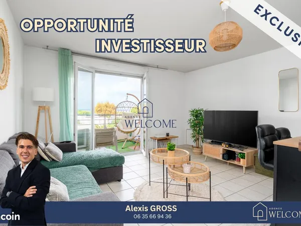 Appartement 2 pièces 39 m²