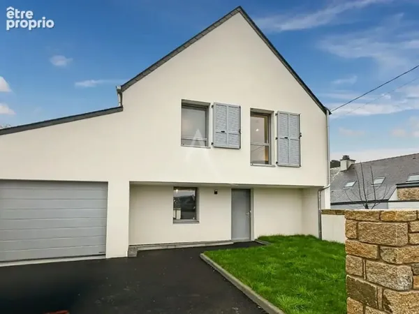 Maison neuve de 106 m2 à Larmor Baden