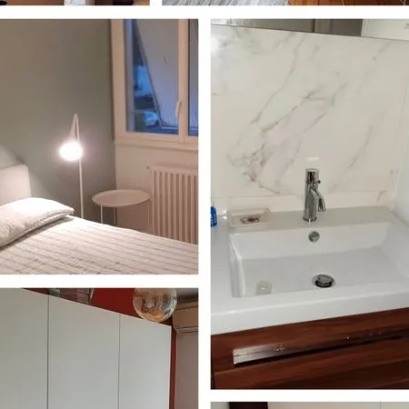 Location chambre et bureau meublés chez partuculier