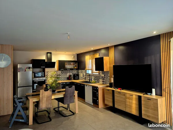 Maison neuve 94 m² (habitable 67 m² + atelier 27 m²)