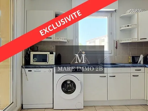 En Exclusivité : 2 Pièces avec terrasse à 50 mètres des Plag