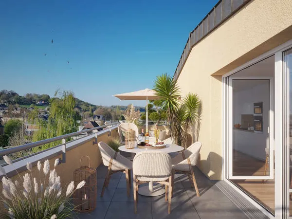 appartement à vendre 3 pièces DUCLAIR (76)