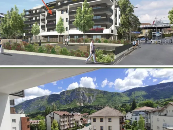 SUPERBE T3 NEUF TRAV. 68.05 M2+BALCON12 M2+GGE DOUBLE 28 M2