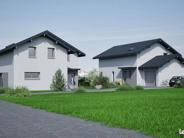 AV260605 Projet de construction de 2 Maisons Oxygène, avec permis de construire accepté, à partir de