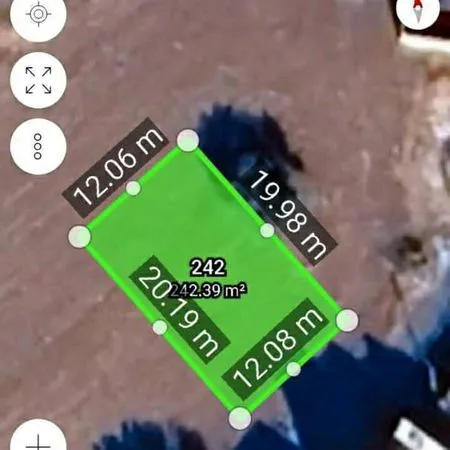 Vente terrain 242m3