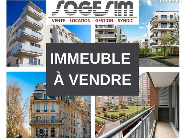 Immeuble 7 pièces 189 m²